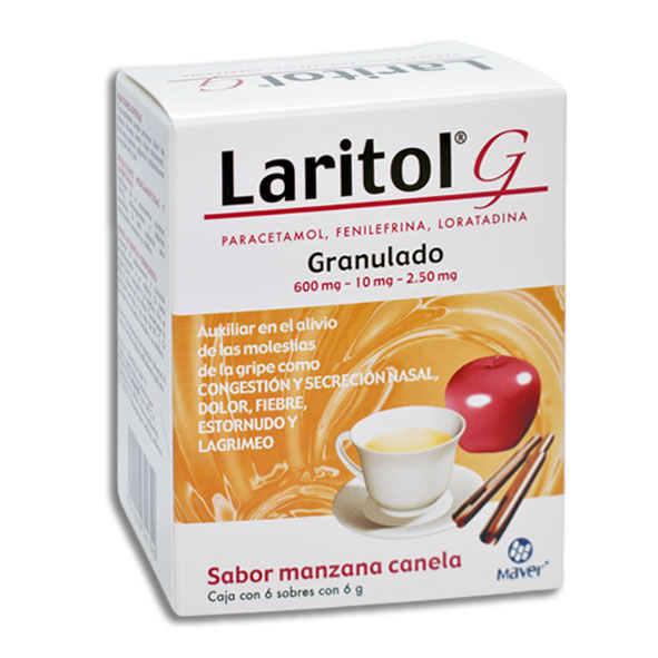 LARITOL G C/6SOB.