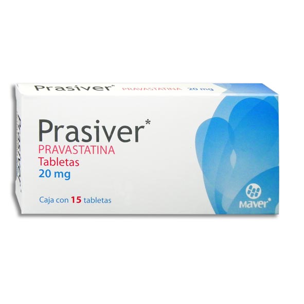 PRAVASTATINA PRASIVER 20MG.15TAB.