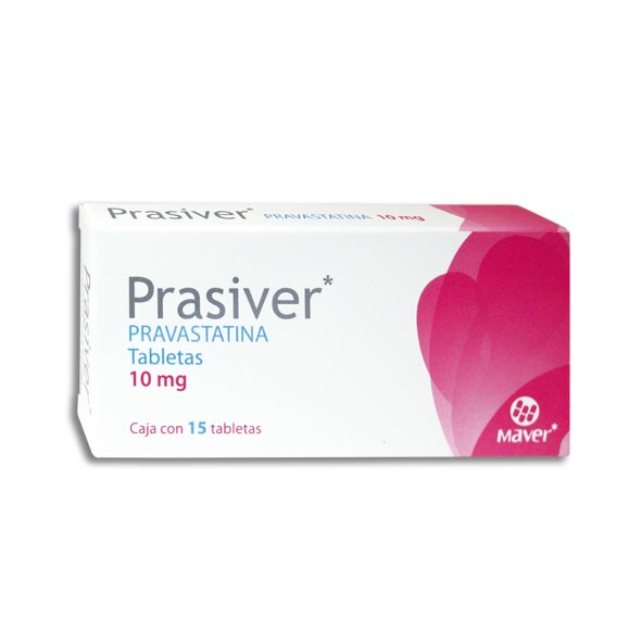 PRAVASTATINA PRASIVER 10MG.15TAB.