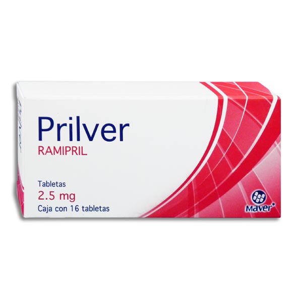 RAMIPRIL PRILVER 2.5MG.C/16TAB.