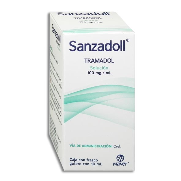 TRAMADOL SANZADOLL 100MG.GOT.10ML.