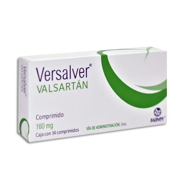 VALSARTAN VERSALVER 160MG.14TAB.