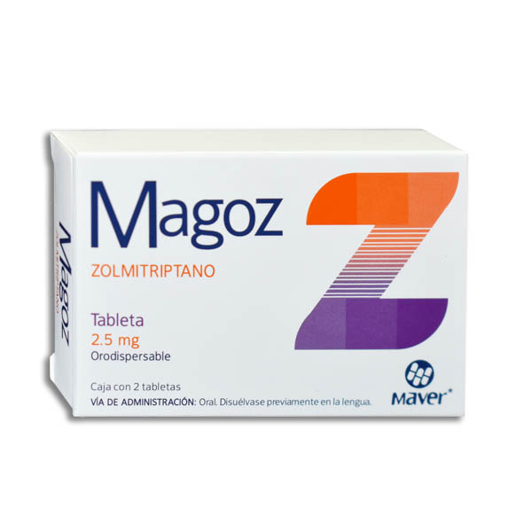 ZOLMITRIPTANO MAGOZ 2.5MG.2TAB.