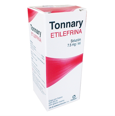 ETILEFRINA TONNARY 7.5MG.20ML.