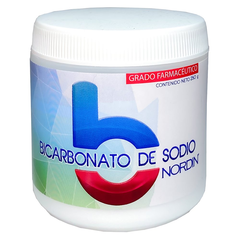 BICARBONATO DE SODIO NORDIN 250GR.