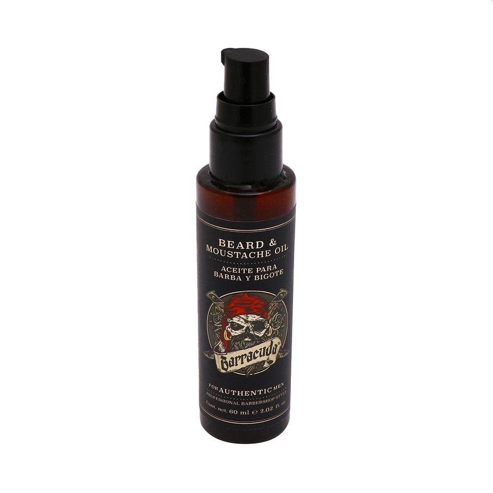 ACEITE BARBA Y BIGOTE BARRACUDA 60ML.