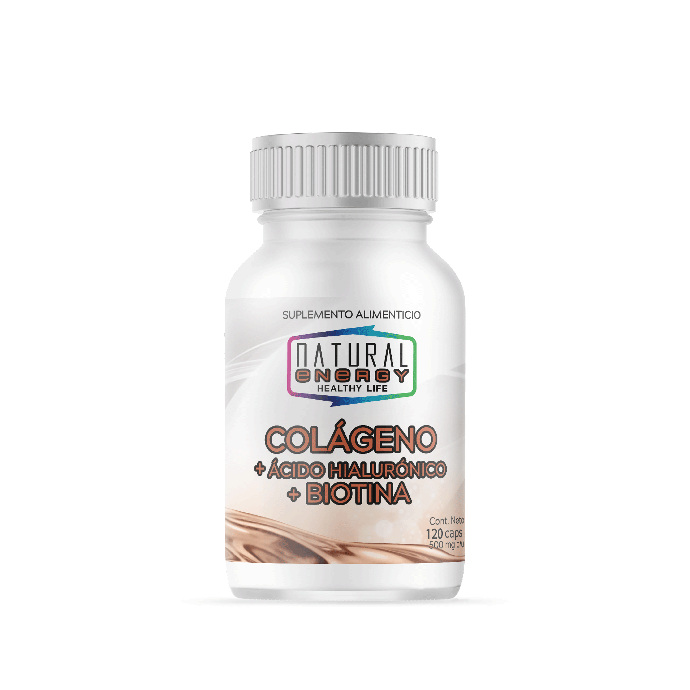 COLAGENO NATURAL E.AC.HIAL.BIOT.120CAP.