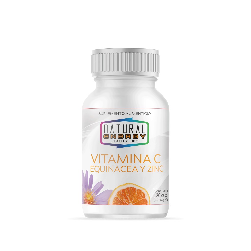 VITAM.C NATURAL E.EQ+ZINC 120CAP.