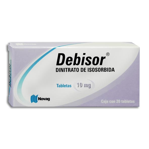 ISOSORBIDA DEBISOR 10MG.C/20T.