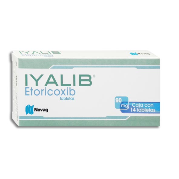 ETORICOXIB IYALIB 90MG.14TAB.