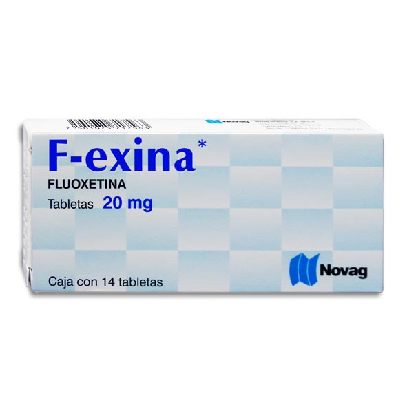 FLUOXETINA F-EXINA 20MG.C/14TAB.