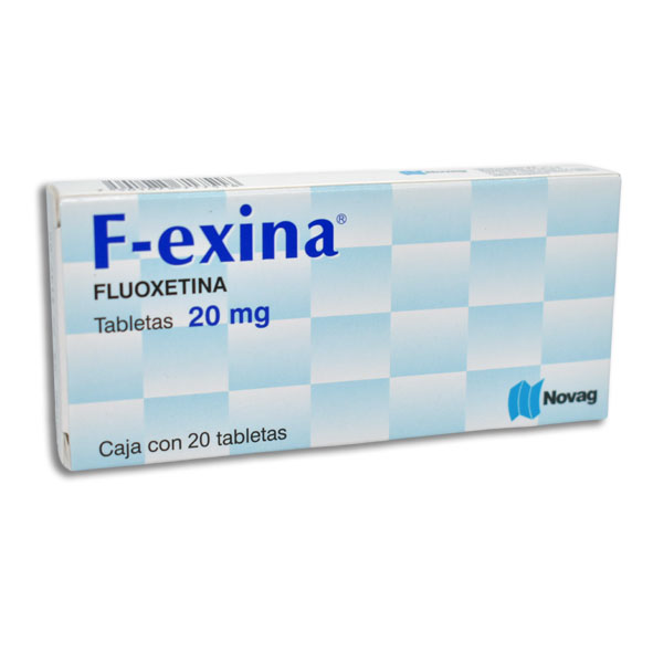 FLUOXETINA F-EXINA 20MG.C/20TAB.