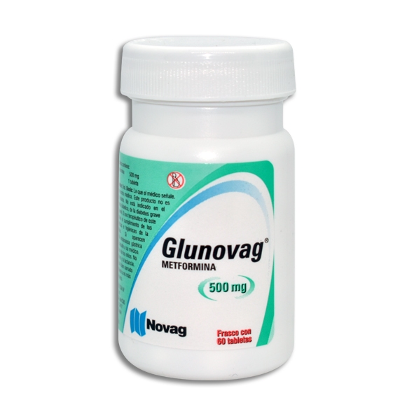 METFORMINA GLUNOVAG 500MG.C/60TAB.