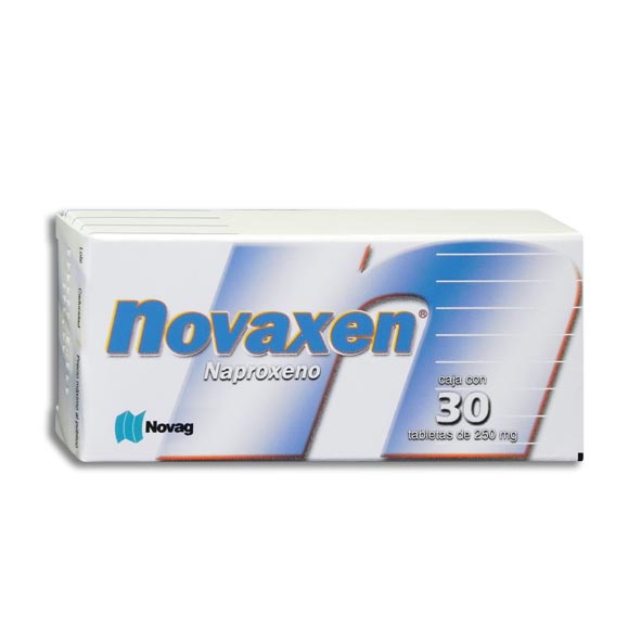 NAPROXENO NOVAXEN 250MG.C/30TAB.