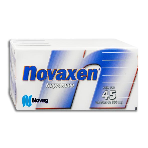 NAPROXENO NOVAXEN 500MG.C/45TAB.