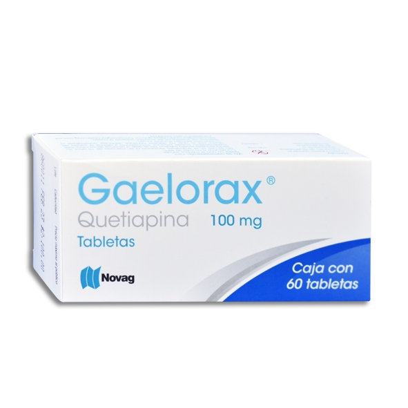 QUETIAPINA GAELORAX 100MG.60TAB.