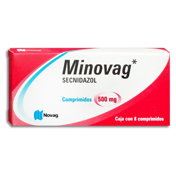 SECNIDAZOL MINOVAG 500MG.C/8TAB.