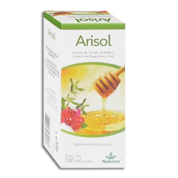 ARISOL JARABE 120ML.
