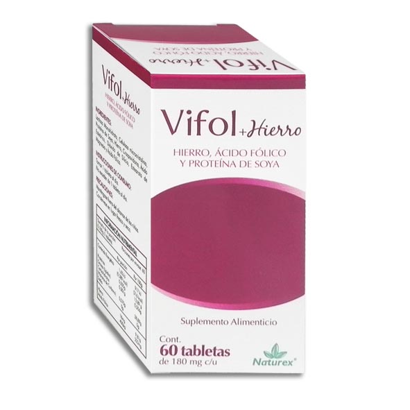 VIDAFOLIC VIFOL+HIERRO 60TAB.