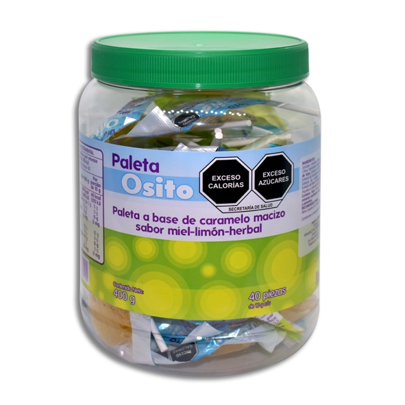 PALETA OSITO VIT.C/40PZAS.