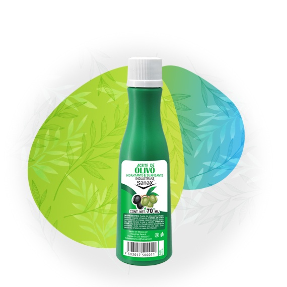 ACEITE SANAX OLIVO 70ML.