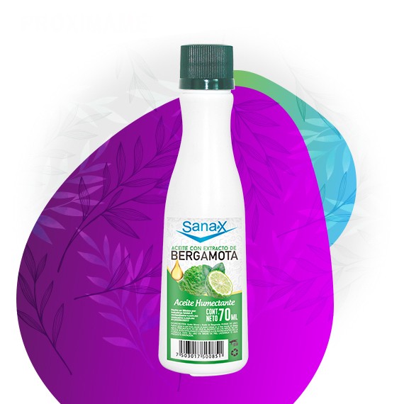 ACEITE SANAX BERGAM.70ML