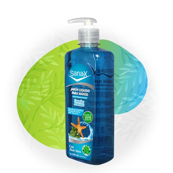 JABON LIQ.SANAX ESCEN.500ML.