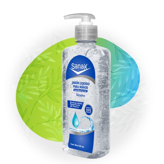 JABON LIQ.SANAX NEUT.500ML.