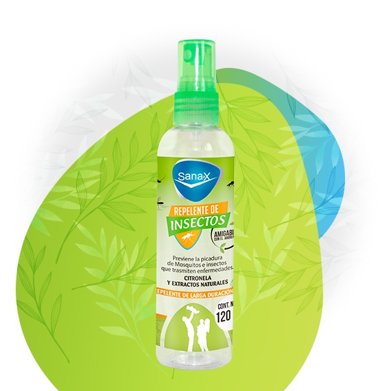 REPELENTE SANAX 120ML.