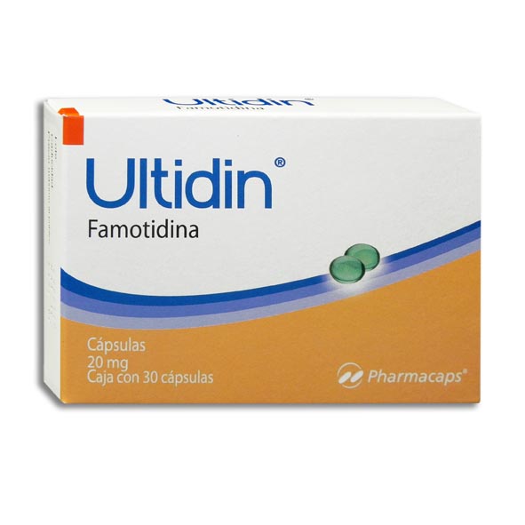 FAMOTIDINA ULTIDIN 20MG.C/30CAP.