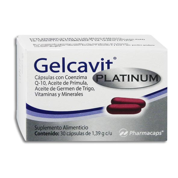 GELCAVIT PLAT.C/30CAP.