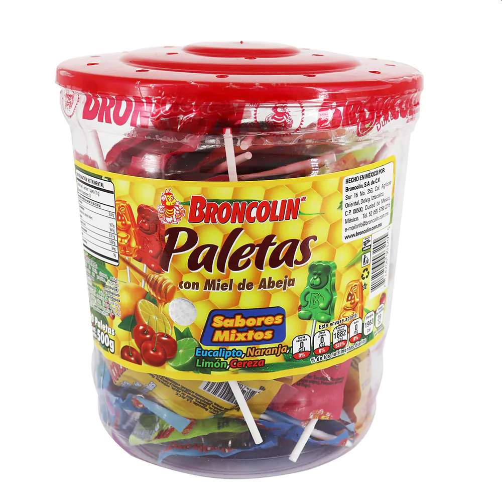 PALETA BRONCOBEE C/50 PZAS.