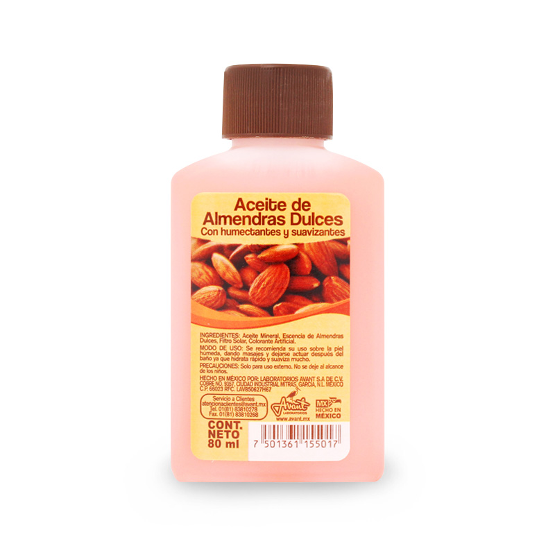 ACEITE AVANT ALMENDRAS 80ML.
