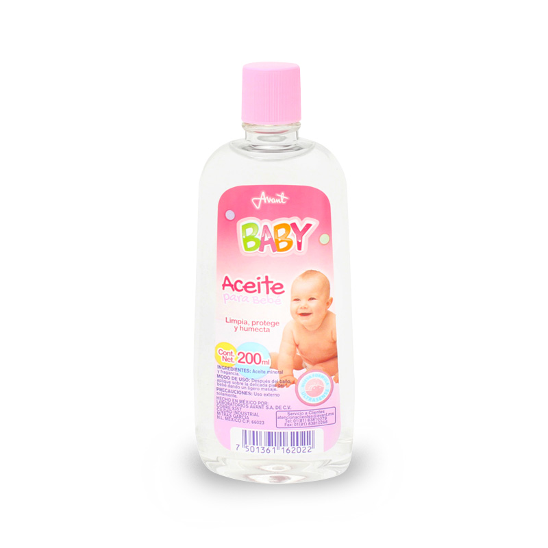 ACEITE AVANT BABY ROSA 200ML.