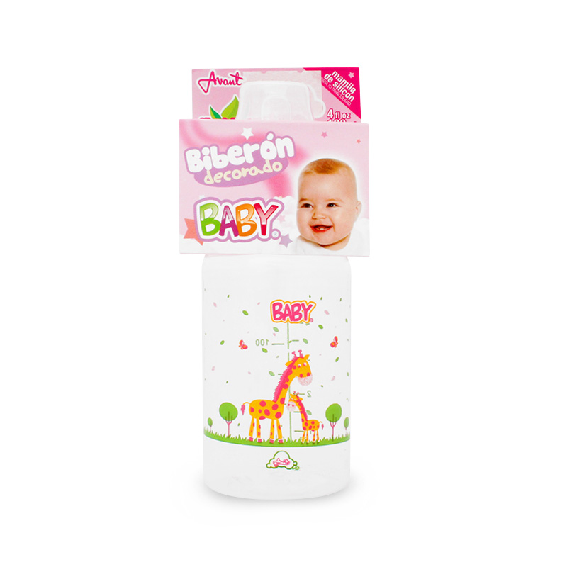 BIBERON AVANT DECOR.NINA 4OZ.
