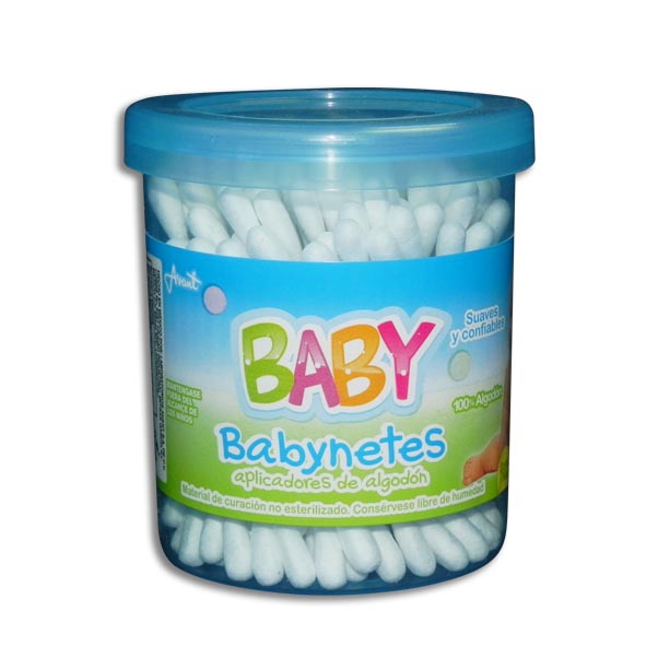 COTONETES BABY AZUL 100PZA.