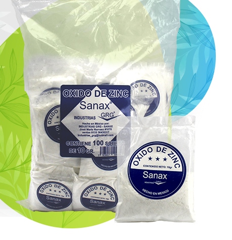 OXIDO DE ZINC SANAX 10GR.