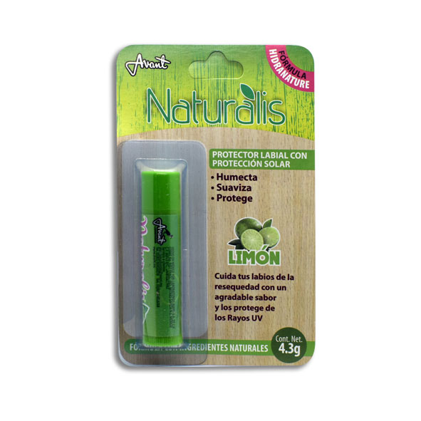 POMADA LABIOS NATURALIS LIMON.4.3GR.