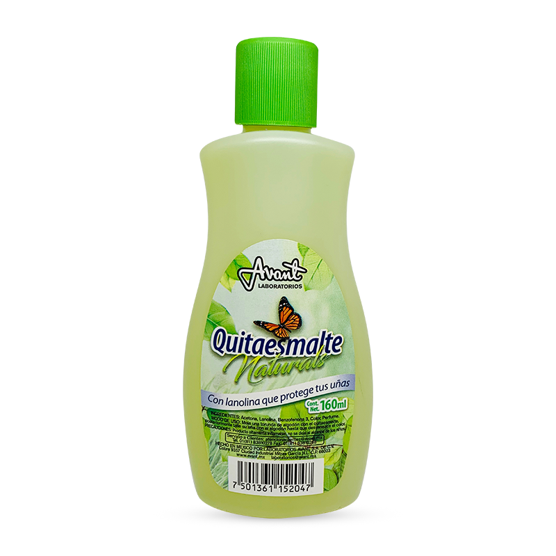 QUITA ESMALTE AVANT HERBAL 160ML.