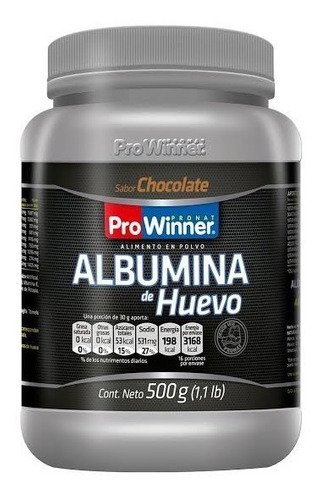 ALBUMINA PROWINNER CHOC.500GR.