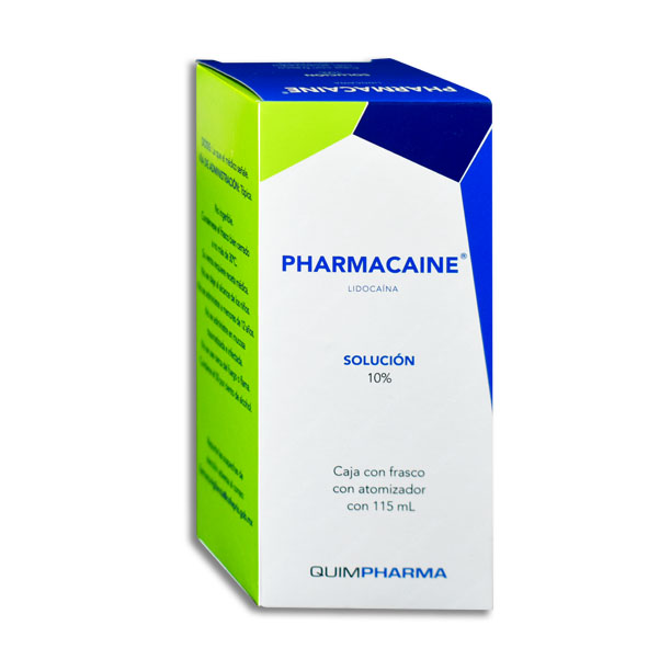 LIDOCAINA PHARMACAINE 10% SPR.C/115ML.