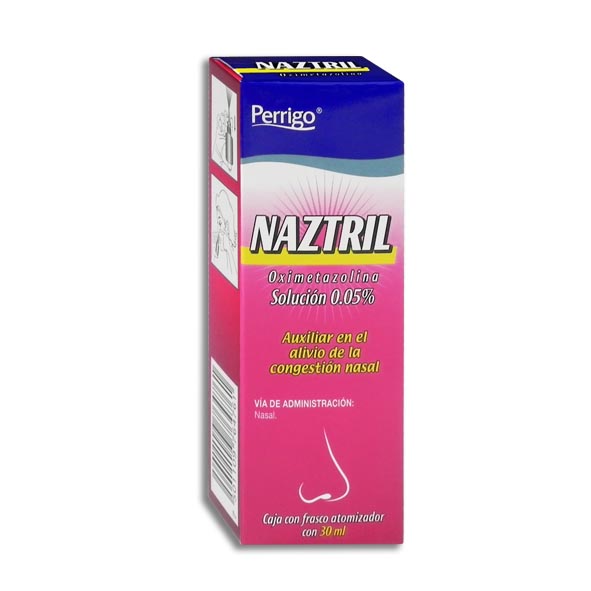 OXIMETAZ.NAZTRIL 5% NASAL C/30ML.
