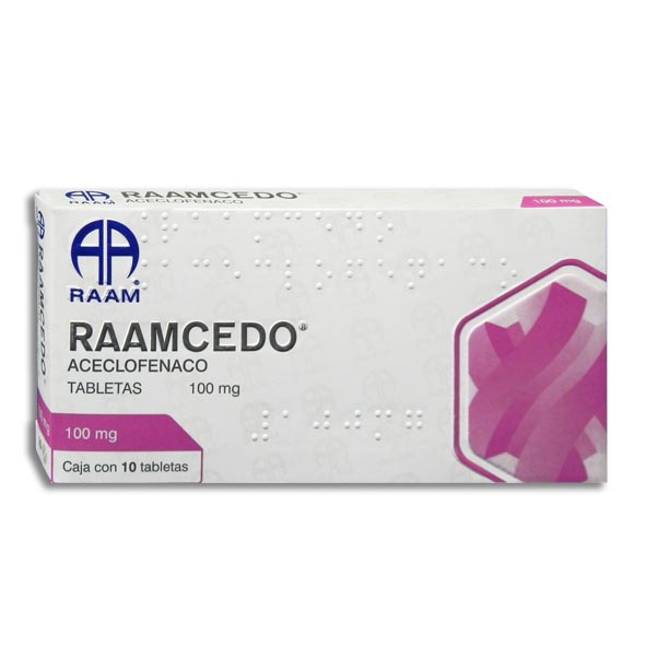 RAAMCEDO 100MG.10TAB.
