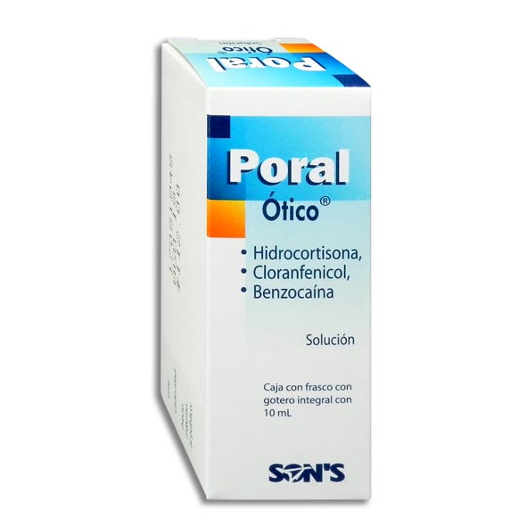 PORAL OTICO 10ML.