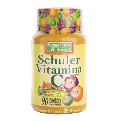 VIT.C SCHULER 500MG.90TAB.