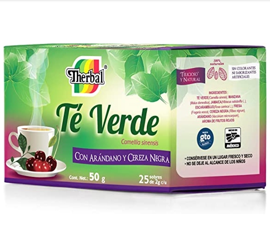 THERBAL TE VERDE ARAND.CER.25S