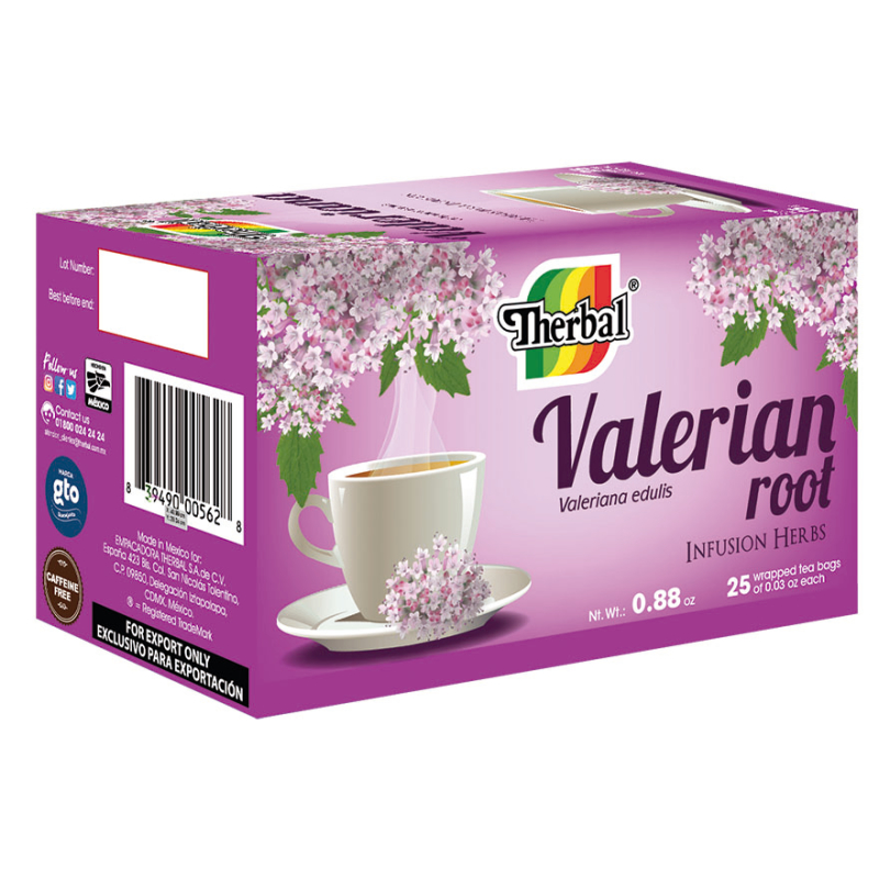 THERBAL VALERIANA 25SOB.