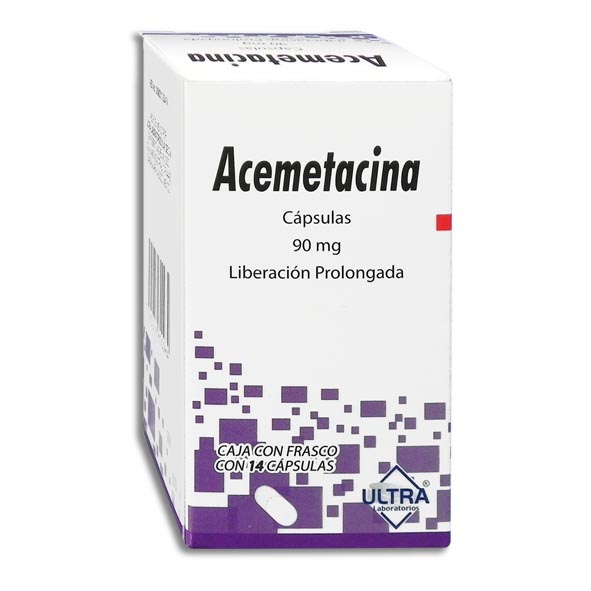 ACEMETACINA ULTRA 90MG.14CAP.