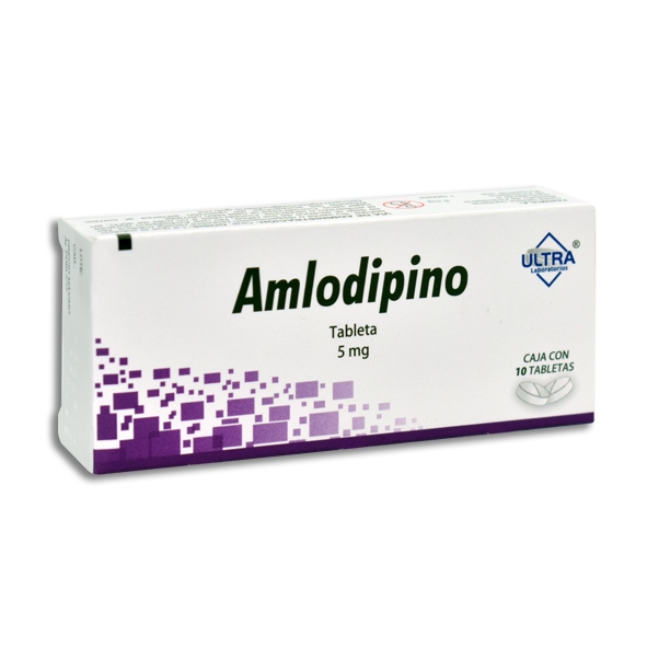 AMLODIPINO ULTRA 5MG.10TAB.