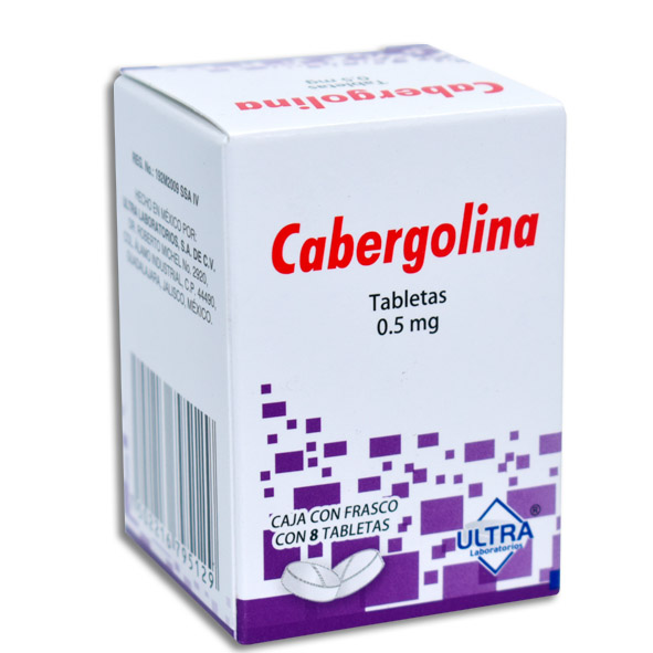 CABERGOLINA ULTRA 0.5MG.C/8TAB.